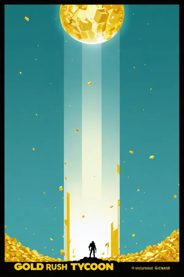 Gold Rush Tycoon poster art