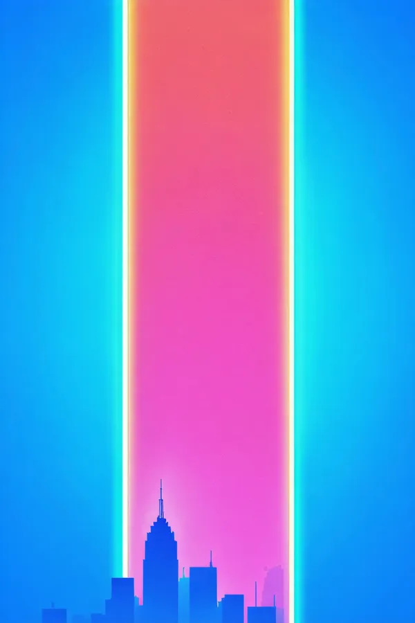 Neon Flight poster art