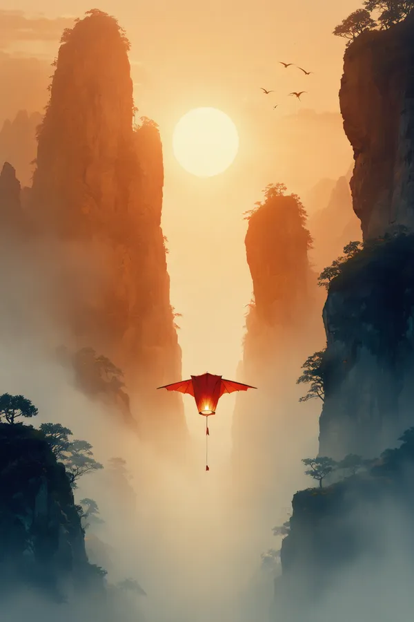 Sky Lantern poster art