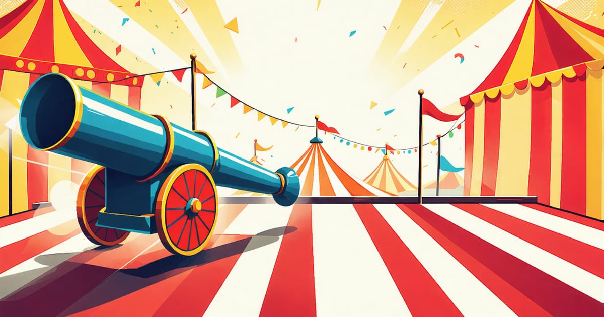 Circus Cannon key art