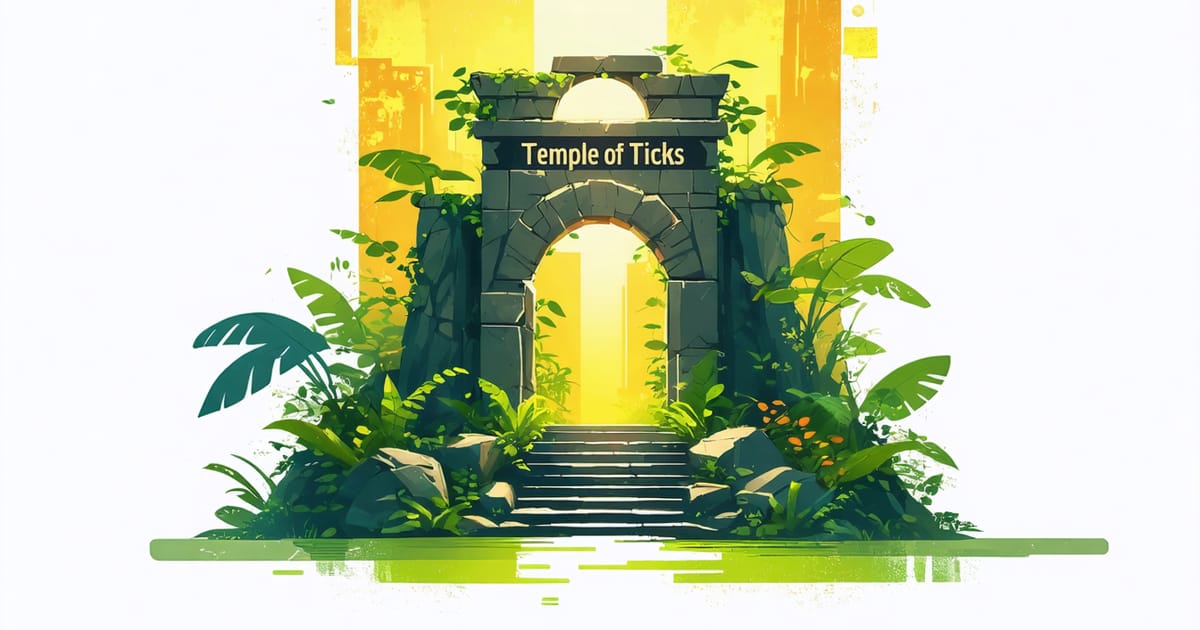 Temple of Ticks key art